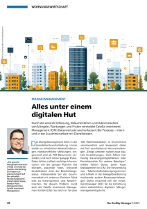 Pressebericht mms Facility Manager